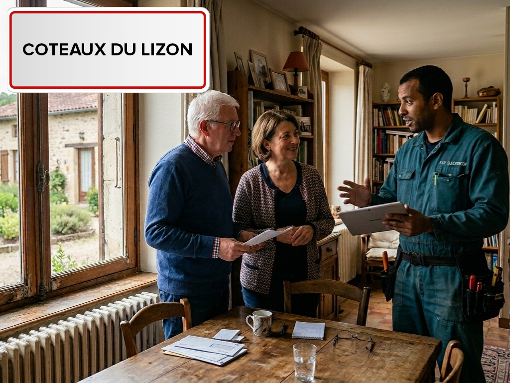 Installation de pompe à chaleur à Coteaux du Lizon (39170) dans le Jura